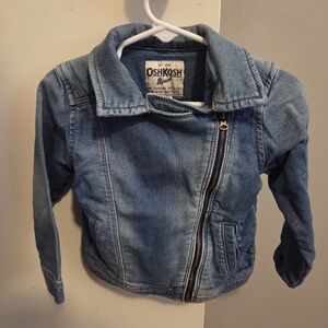 OshKosh B'gosh Blue Denim Jacket for Kids 3T